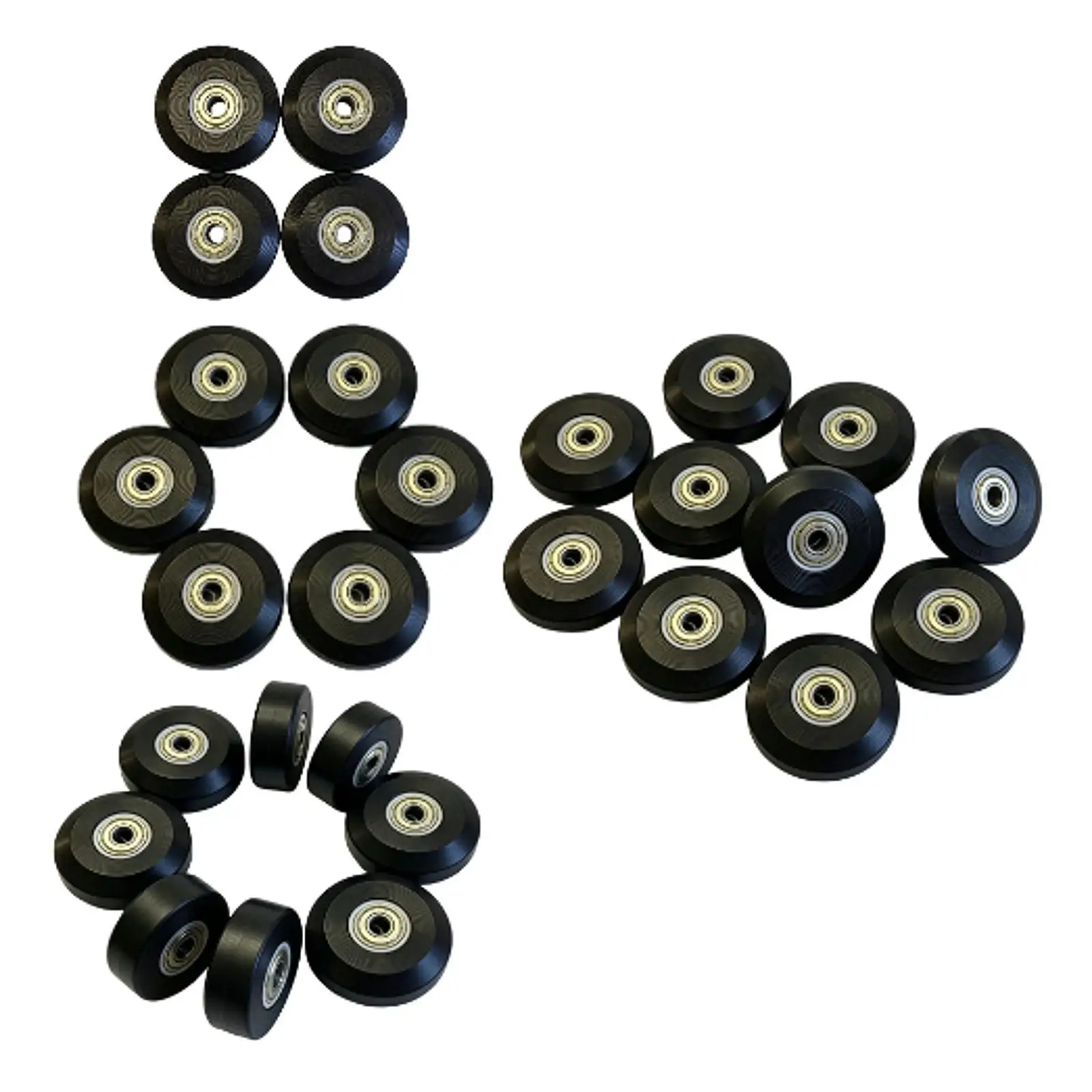 

Pilates Core Bed 58mm Reformer Wheels Replacement Parts Quiet Glide PU Bearing for Compact Home Fitness