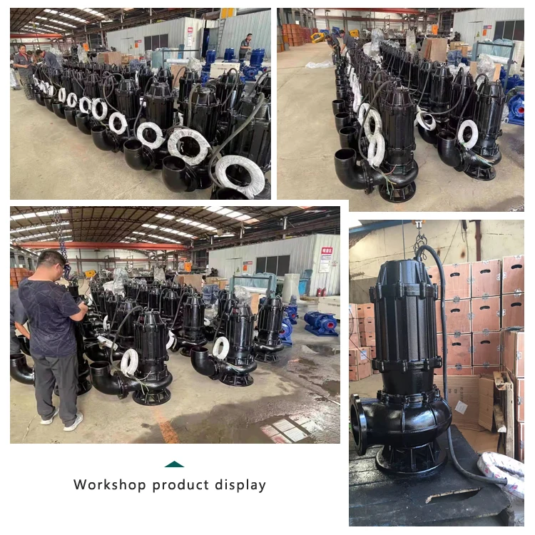 22 kW Sub-Unterwasser-Abwasser- und Kotpumpe, Tauchpumpe für Keller, Entwässerung, Abwasser, Schlamm, Schmutzwasser