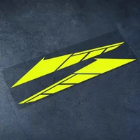 Peine para guardabarros delantero de motocicleta, pegatinas universales, decoración del cuerpo del Motor, calcomanía reflectante impermeable para YAMAHA SMAX XMAX TMAX