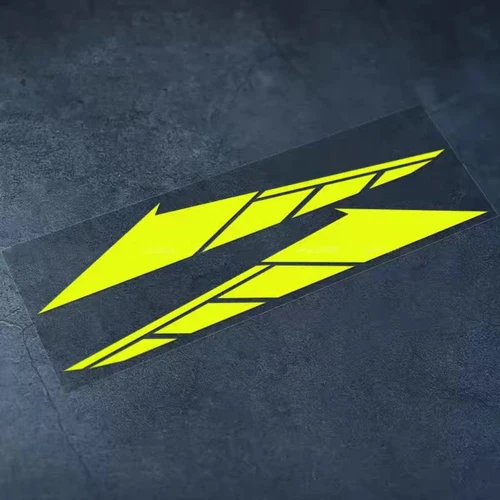 Peine para guardabarros delantero de motocicleta, pegatinas universales, decoración del cuerpo del Motor, calcomanía reflectante impermeable para YAMAHA SMAX XMAX TMAX