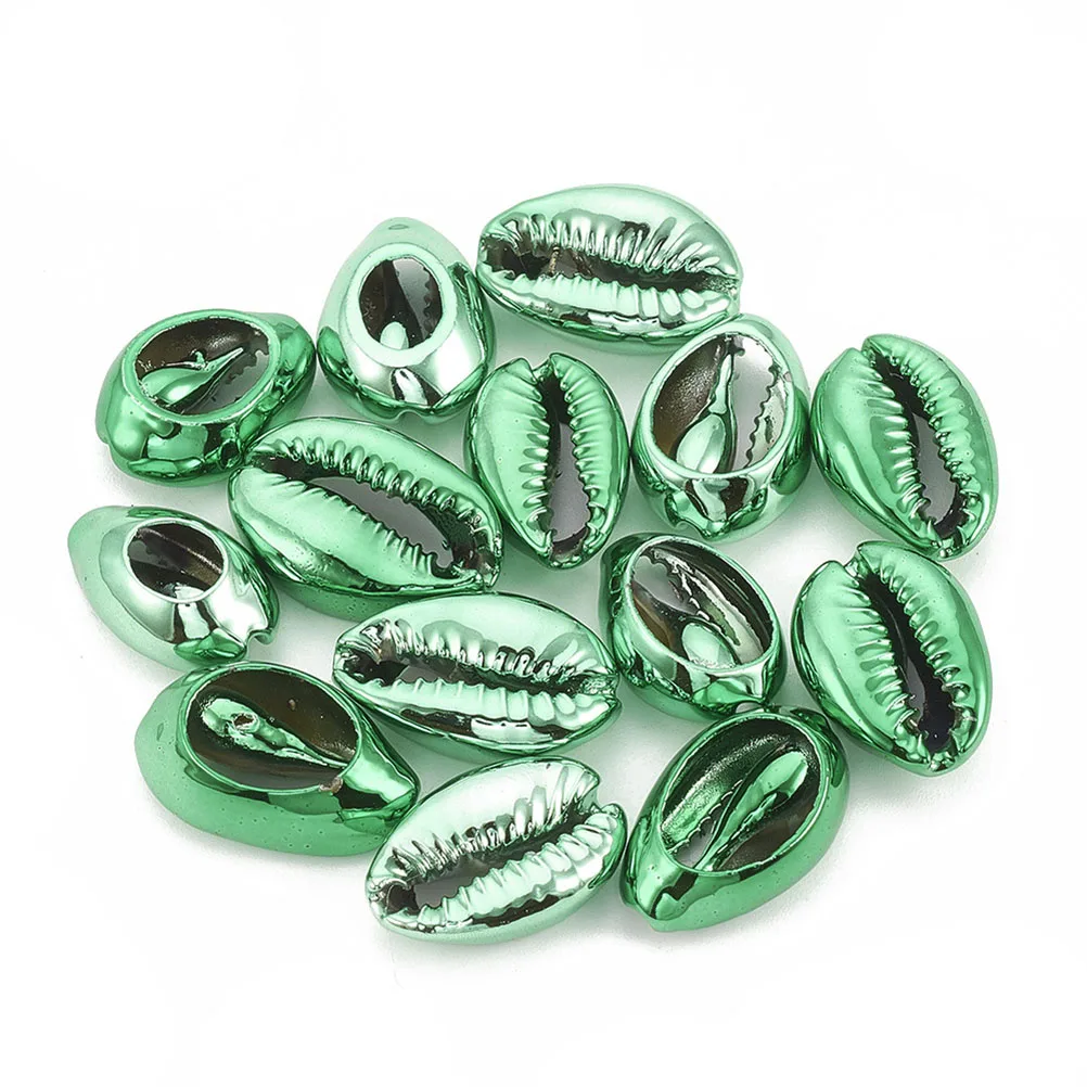 

Charms for Jewelry Making Metal Shell Pendant Seashells Electroplated Beads Bracelets