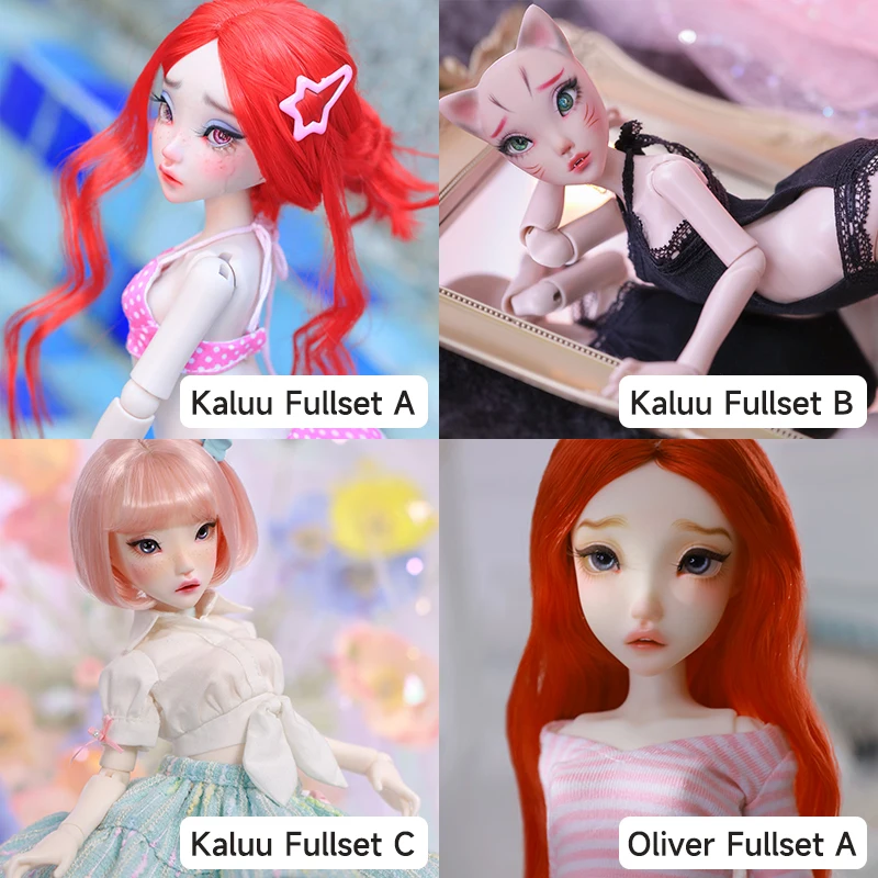 Oliver Kaluu BJD Doll 1/4 Resin Model Toys Pure Handicraft Art Ball Jointed For Girls Boys Gift Dolls