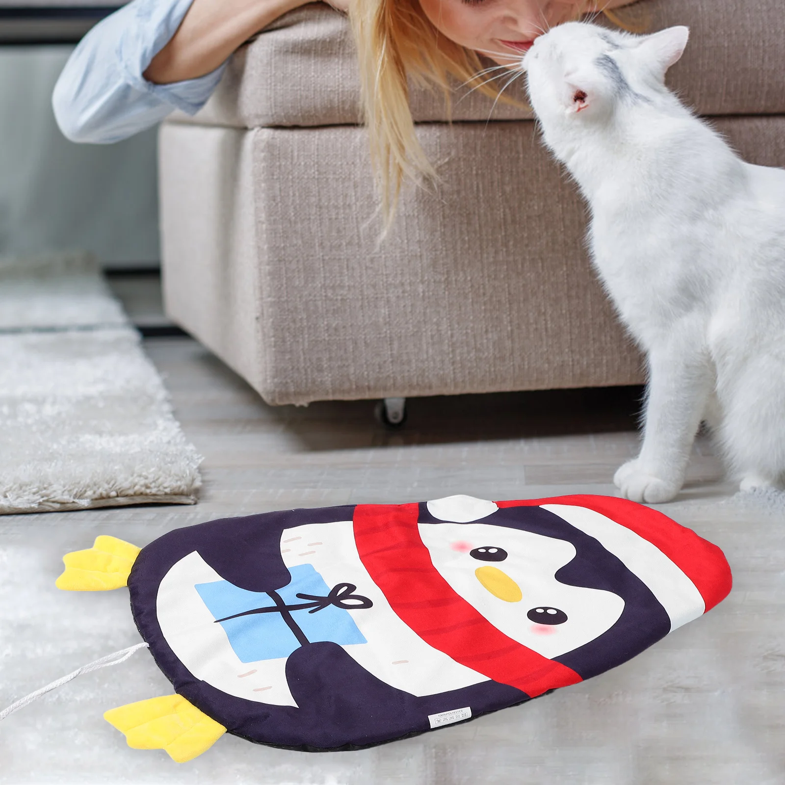 

Pet Sleeping Mat for Small Animals - Cozy Weatherproof Dog Bed Pad Ideal for Indoor Outdoor Clean Warmth All Season