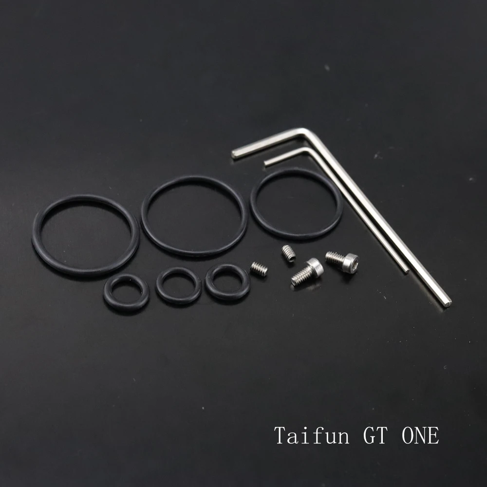 Taifun Series Accessories Silicone O-Rings Screws Glass Tank 5 Air Flow Pins For Taifun GTR/GT ONE/GT3/4S/GT5