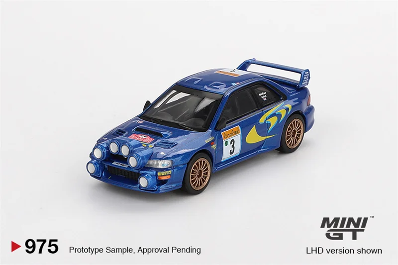 نموذج سيارة MINI GT 1:64 RX-7 / Impreza WRC98 / 750S / S680 / AZ-1 / F1 GTR Diecast Collector's