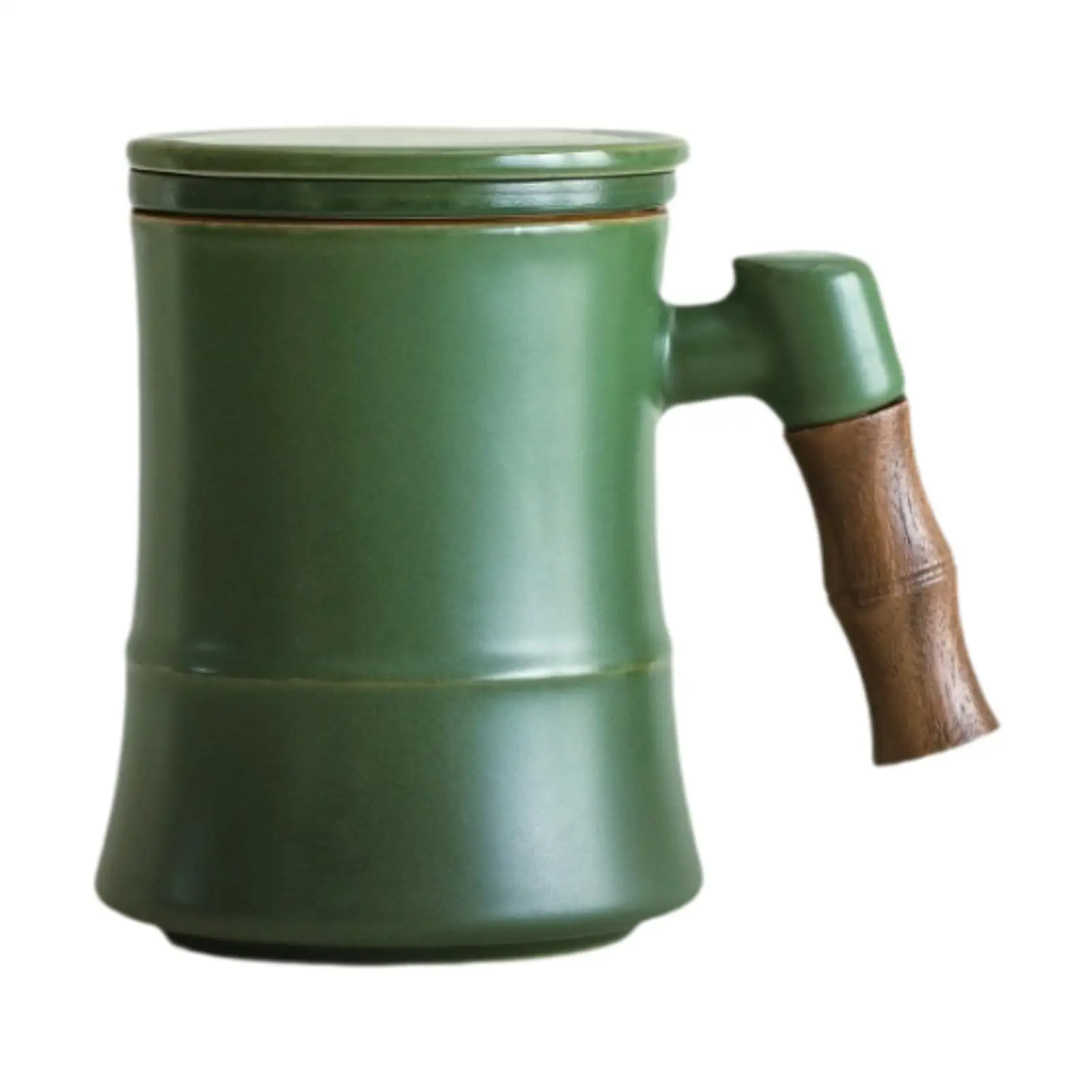 

Ceramic Tea Cup Creative with Handle Porcelain Tea Steeping Mug Loose Leaf Tea Mug with Infuser and Lid for Tea Lovers Gift