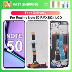 For OPPO Realme Note 50 6.74''For Realme Note50 RMX3834 LCD Display Touch Screen Digitizer Assembly Replacement