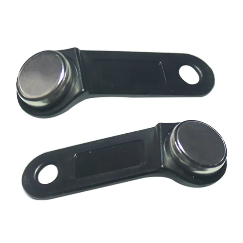 AIAI 100 pièces DS1990A-F5 TM carte Ibutton étiquette avec mural noir