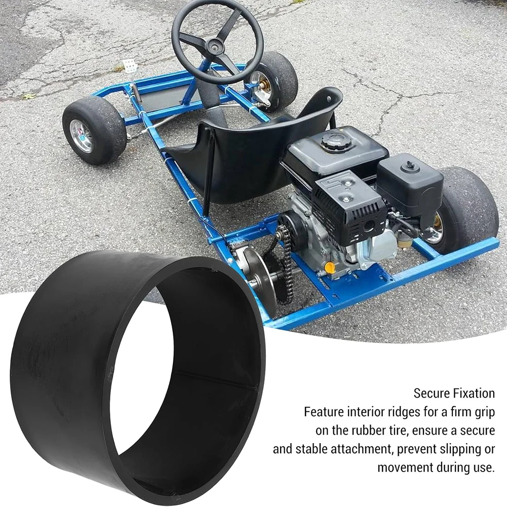 고카트 타이어 슬리브 11x7.10-5 PVC 드리프트 슬리브 (고카트 및 드리프트 트라이크용) 고카트 PVC 드리프트 타이어 슬리브