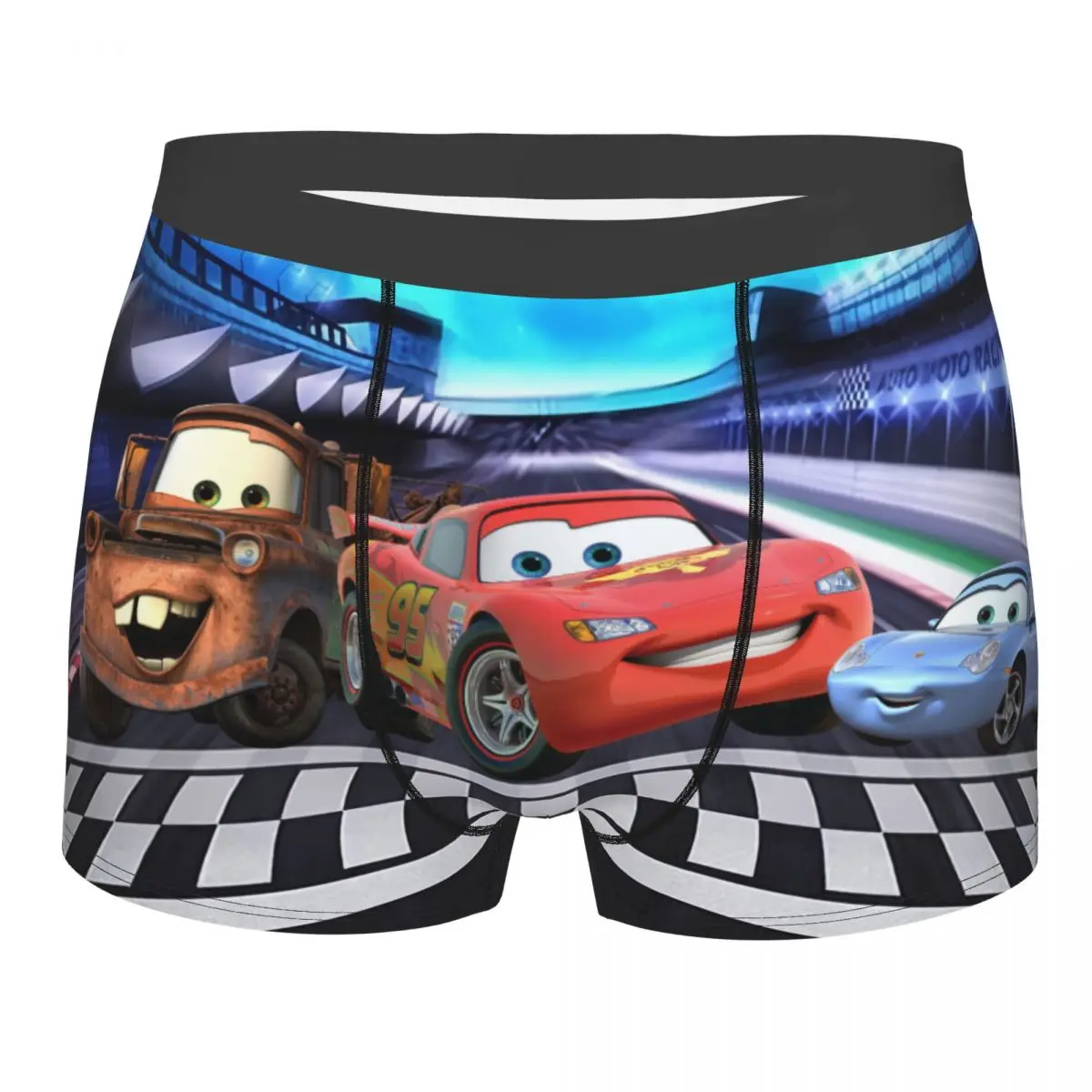 

Custom Cartoon Pixar Cars Boxers Shorts Mens Briefs Underwear Novelty Underpants