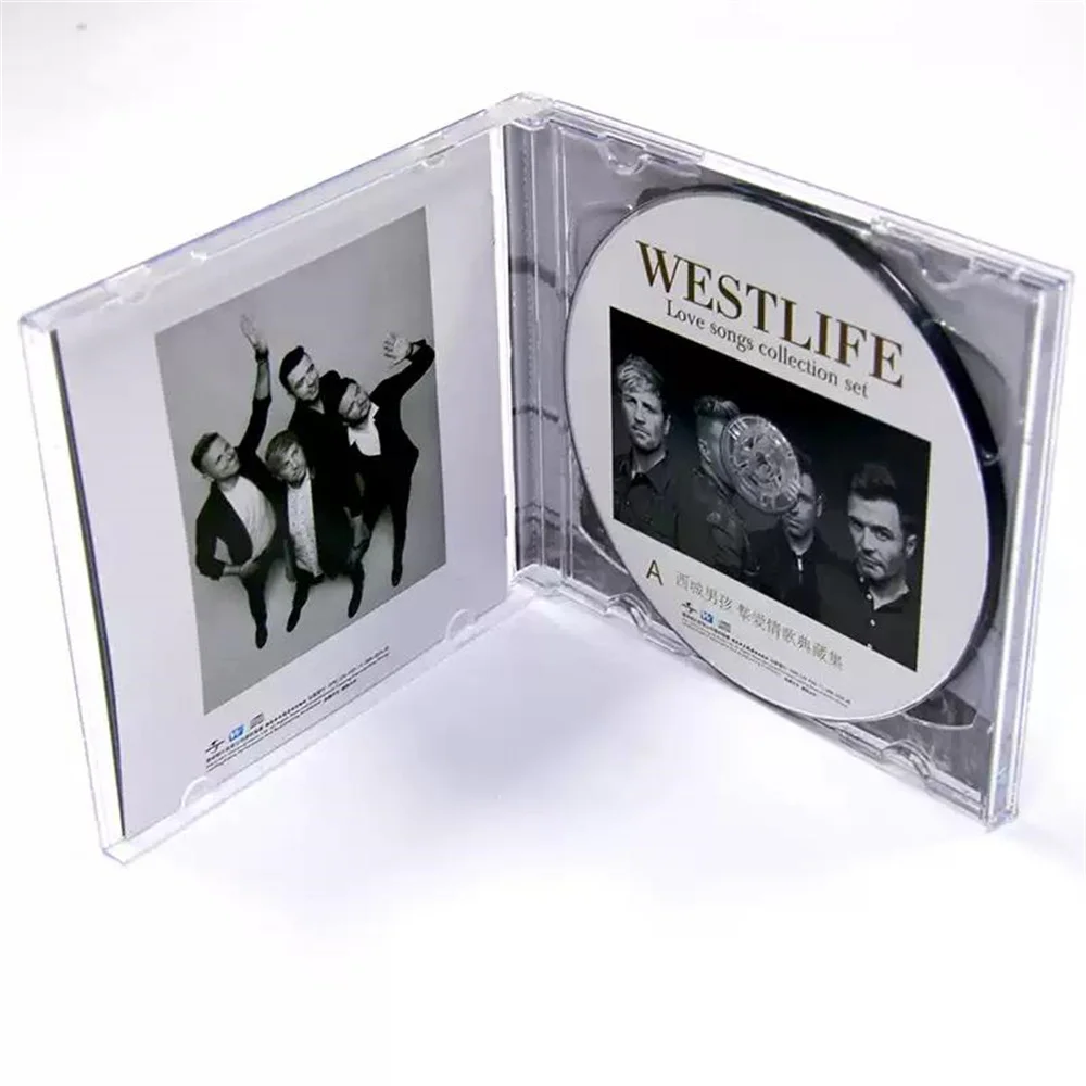 Autentico CD West City Western Region Boys Album Westlife Libro di testi con dischi 2CD pop europei e americani