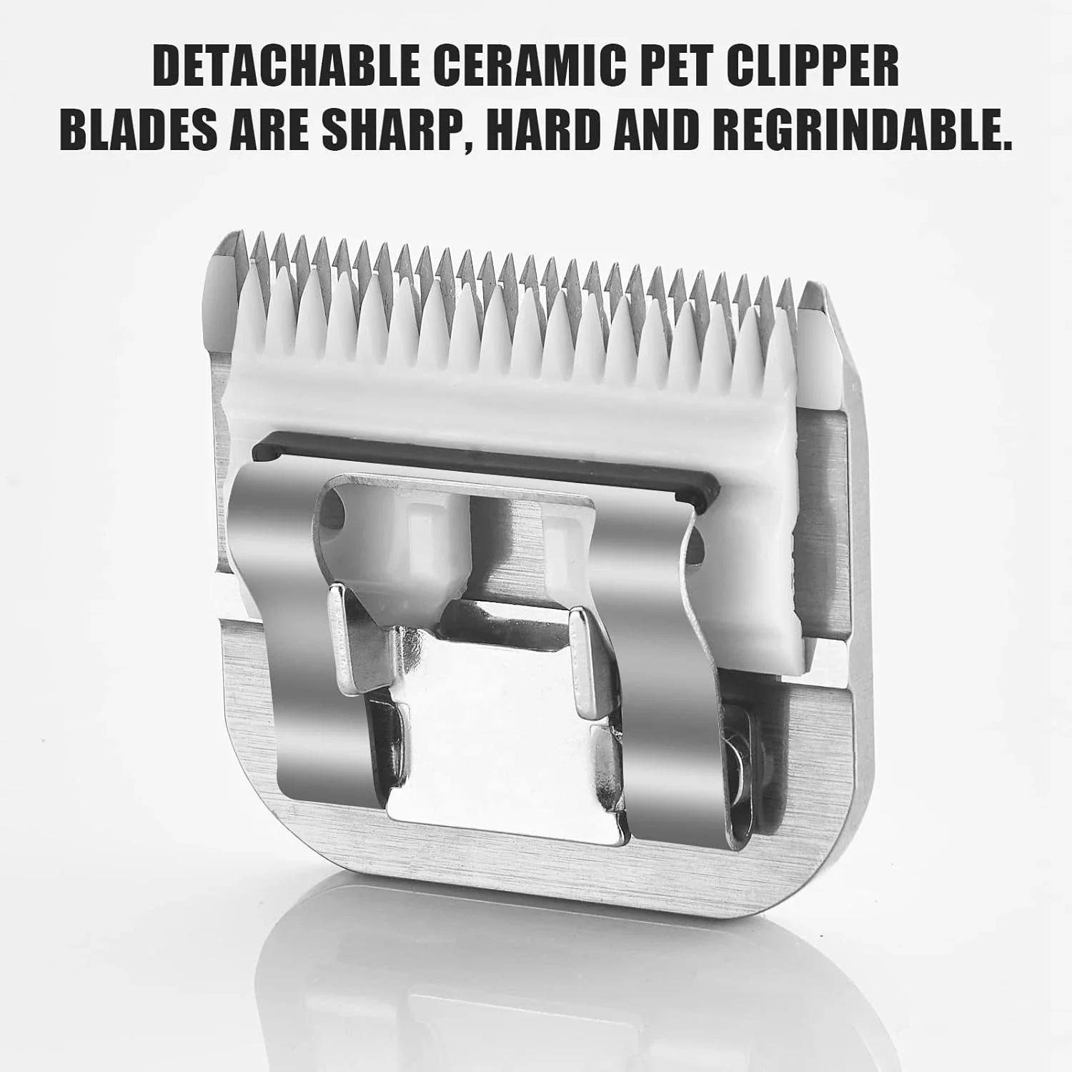 Accessories Detachable Pet Dog Hair Trimmer Ceramic Edge Blade Match with Most Andis AGC, Oster A5 A6, Wahl KM10 Series Clippers - view 5