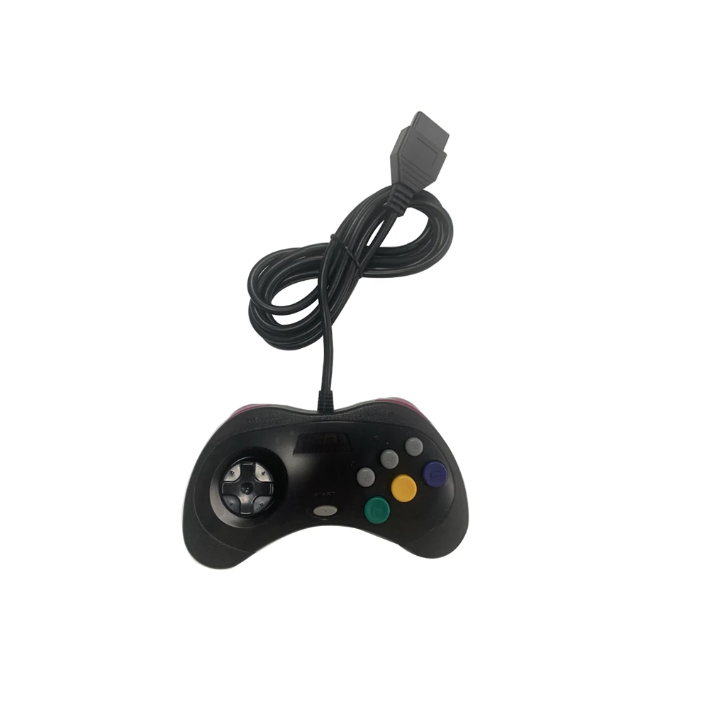 High quality 15pin  transparent  black  wired game controller for SNK NEOGEO cbox game console