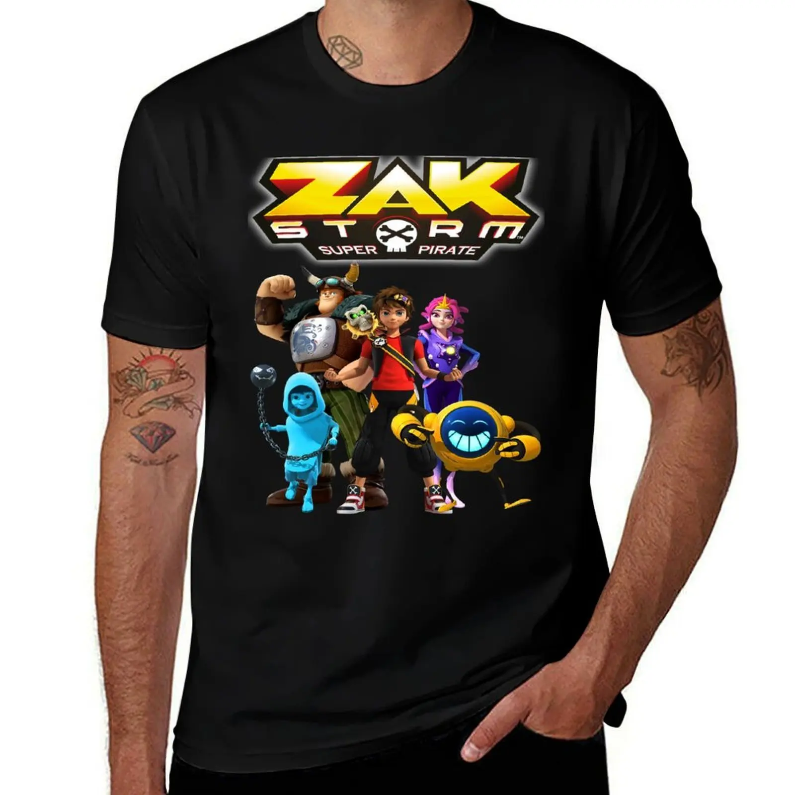

Zak Storm Funny Gift For Fans zak storm characters zak storm cartoon T-Shirt t shirt custom print t shirt personalised T-shirt