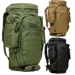 Tactical Combined Backpack Military Army Rucksack Large Assault Pack Travel Trekking Tactical Assault Knapsack Rifle Backpack