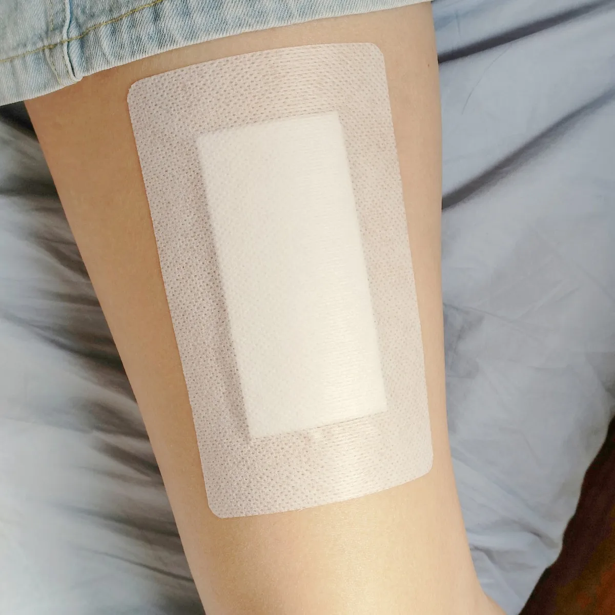 48Pcs Breathable Patches, Soft Non-Woven, Easy to Change Dressings, Essential Outdoor Elastic Tape, Lightly Bonded, Skin-Friendly