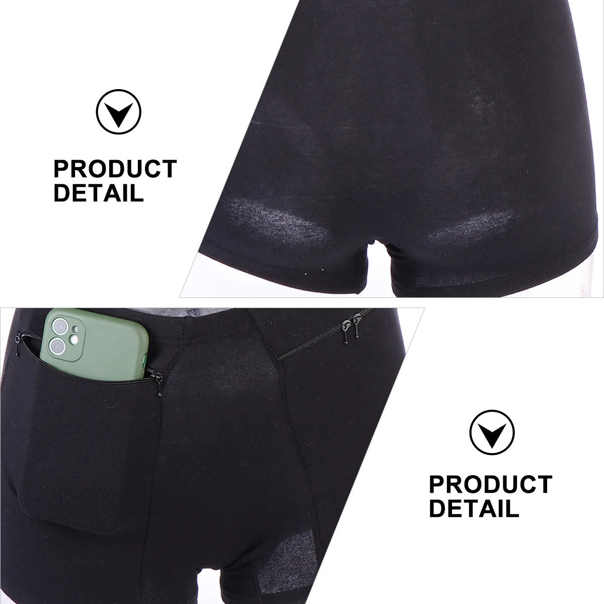 

High Waist Safety Shorts Women Panties Anti-Emptied Underpants Double Crotch Moisture-Wicking Summer Underwear Security Short