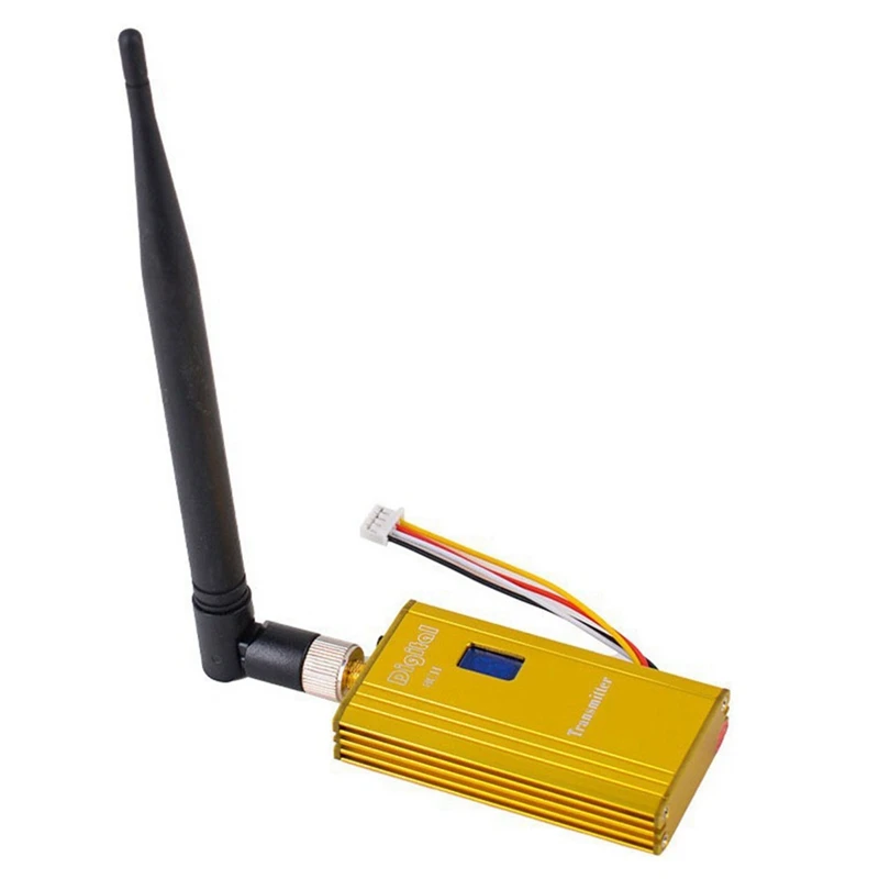 เครื่องส่งสัญญาณวิดีโอเสียง1.2G 1.3G 2W FPV vtx 8CH 2000mW FPV quadter โดรนอาร์ซี