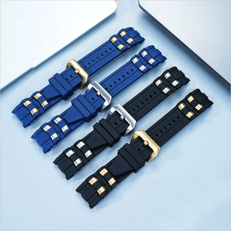 Rubber watchbands Compatible with Invicta Pro Diver Metal particle 6983 watch strap women And Men silicone sport wristband 26mm - view 6