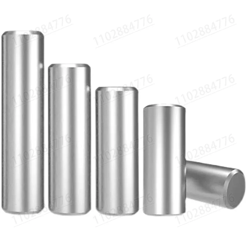 304 Stainless Steel Cylindrical Pins Positioning 3-60mm M2 M2.5 M3 M4 M5 M6 M8 M10 Non-Standard Size Locat Parallel Pin