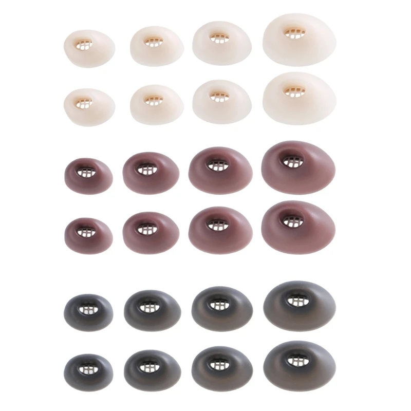 1Set Silikon-Ohrstöpsel-Set für kabellose In-Ear-Ohrhörer mit bequemer Passform