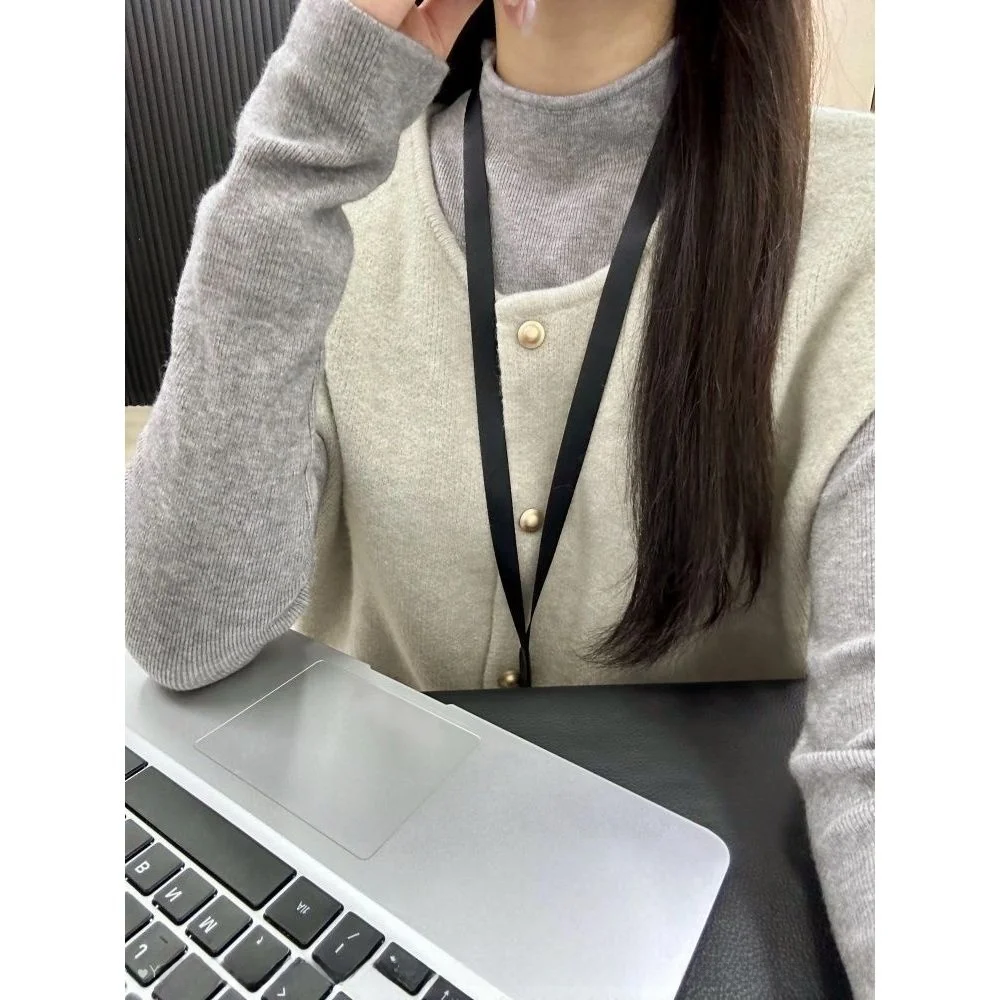 

Осень-зима женский вязаный свитер базовый слой небольшой воротник-стойка мягкий фуфу большой размер мм внутренняя одежда простой топ