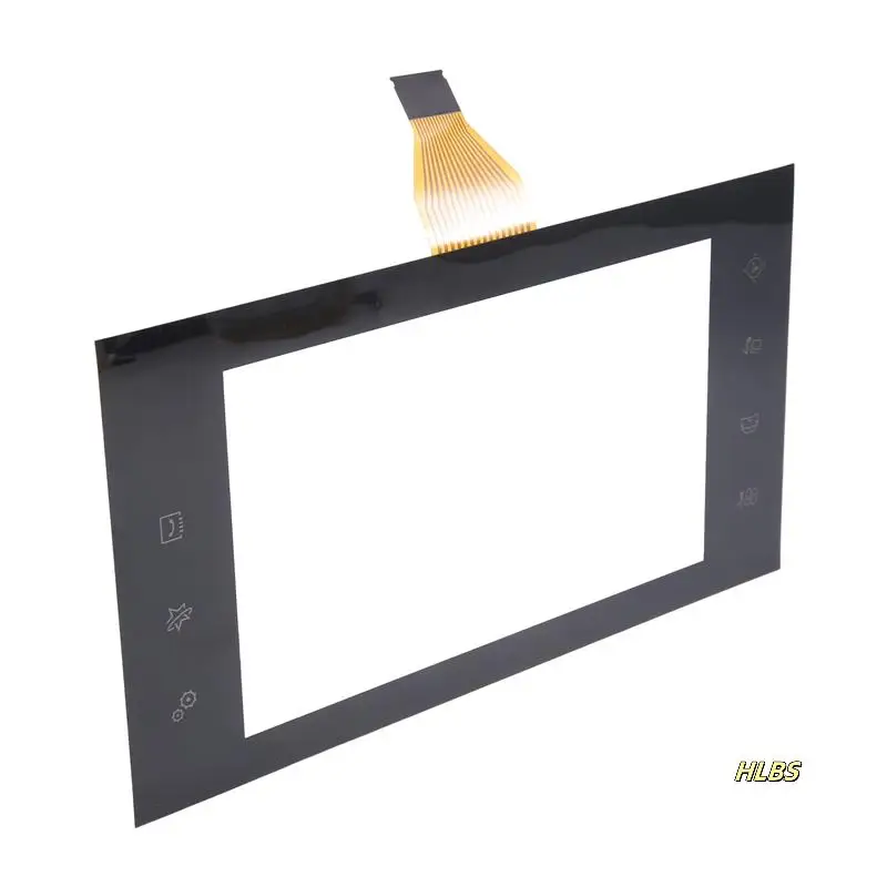

7 Inch 30 Pins Glass Touch Screen Panel For 408 308 308S 2014-2017 Car Radio DVD Player GPS Navigatio Replacement Parts