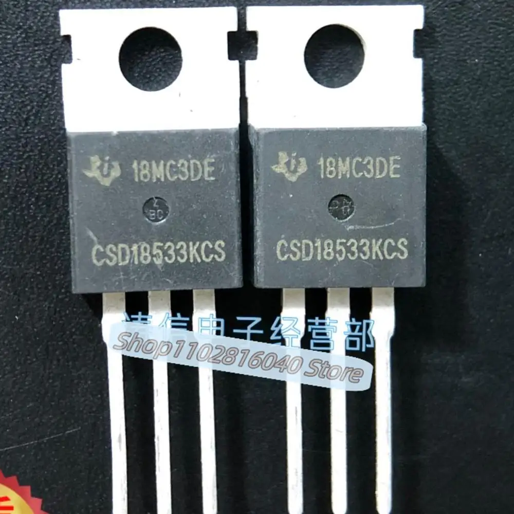 10PCS/Lot CSD18533KCS  MOS TO-220 60V100A Fast Shipping