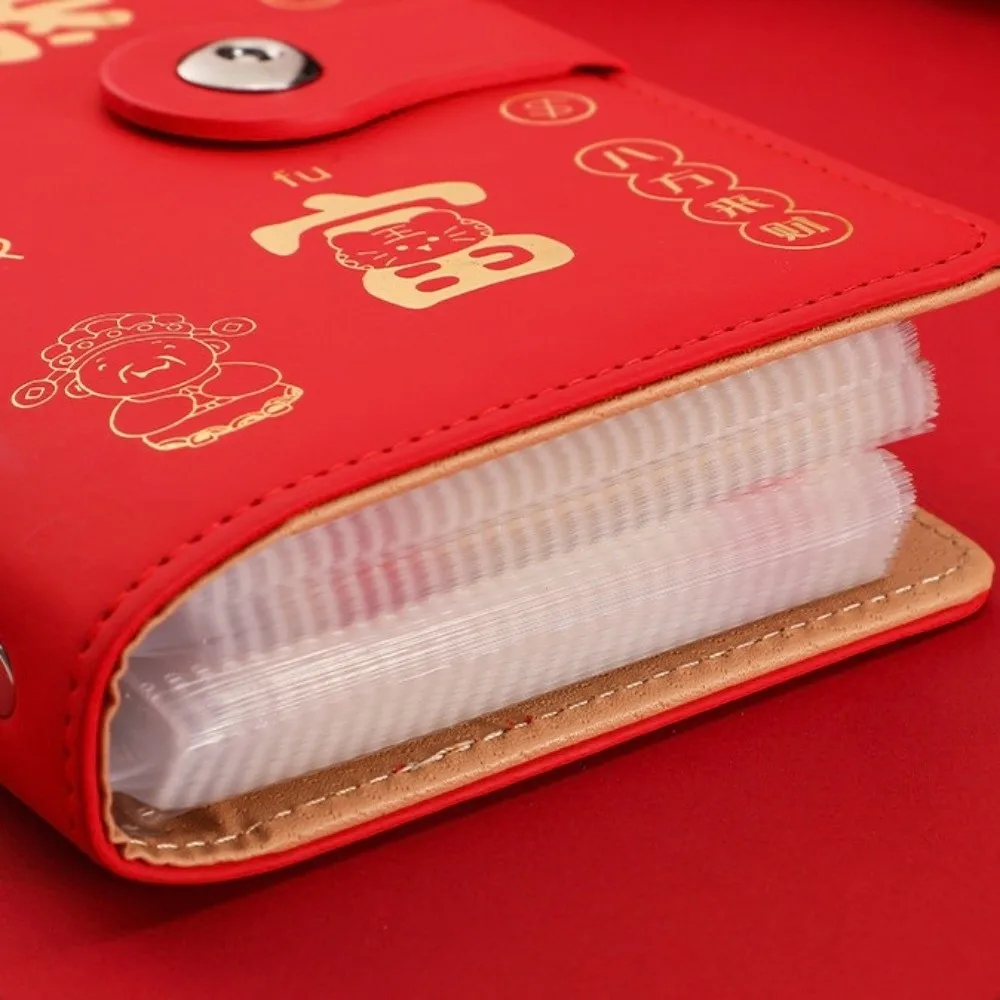 كتاب توفير المال من جلد البولي يوريثان مقاوم للماء وقابل لإعادة الاستخدام لتوفير المال، كتاب تحدي بإبزيم مغناطيسي بسعة كبيرة #4