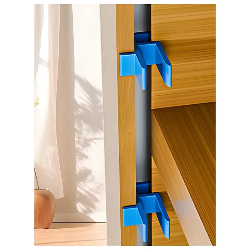 ABRE-Wardrobe Closing Board Clip Woodworking 16-18Mm Carpentry Closing Fixed Clamp Tool Marking Fixture