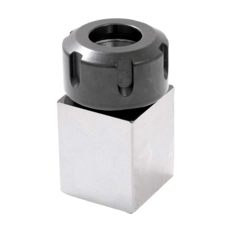 2x/Set ER-32 Collet Chucks Block Set Square and Workholding Holder for CNC Lathe Engraving Machine High Speed Steel