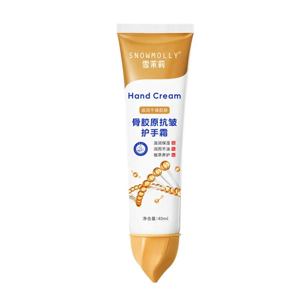 Collagen  Hand Cream Skin Soften Nourish Anti-drying Moisturizing Korean Skin Care Cracked Repair Products