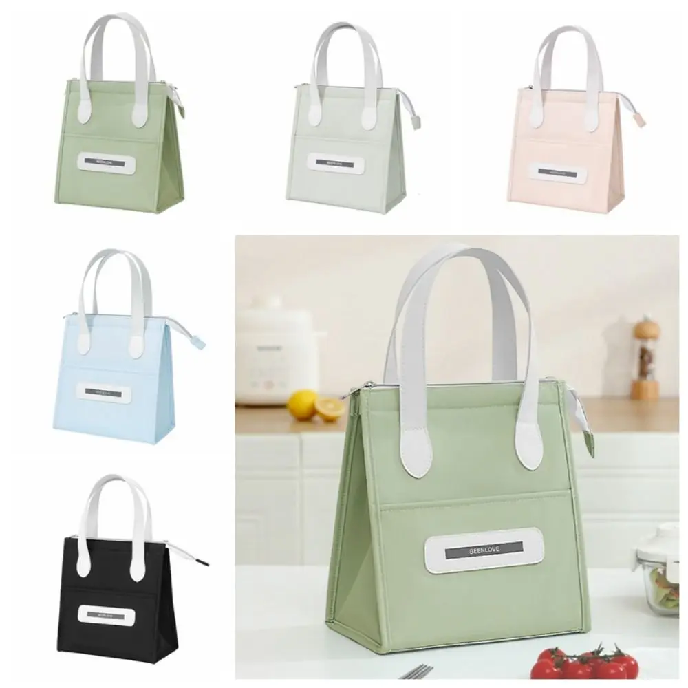 

Gifts Portable Lunch Box Bag Large Capacity Durable Thermal Lunch Pouch Waterproof Thickened Insulated Tote Bag Travel