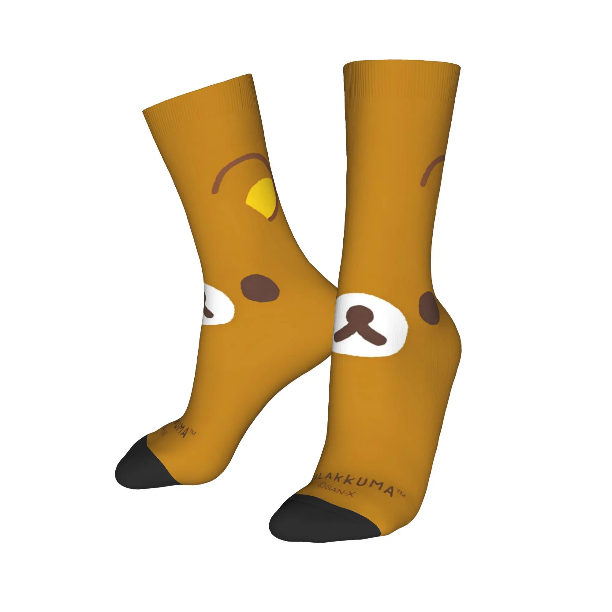 

Rilakkuma Stockings Couple Socks Quality Fashion Socks Spring Running Sports Anti Skid Graphic Socks Gift