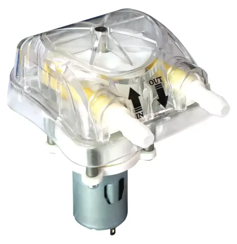 

24v Peristaltic Pump with Replaceable Pump Head and phared BPT Peristaltic Tubing 500ml/mim, 40psi, 3m