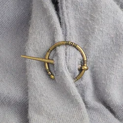 Penannular Brooch, Cloak Pin Scarf Shawl s Fibula, Primitive Barbarian Viking Roman Medieval Brooches