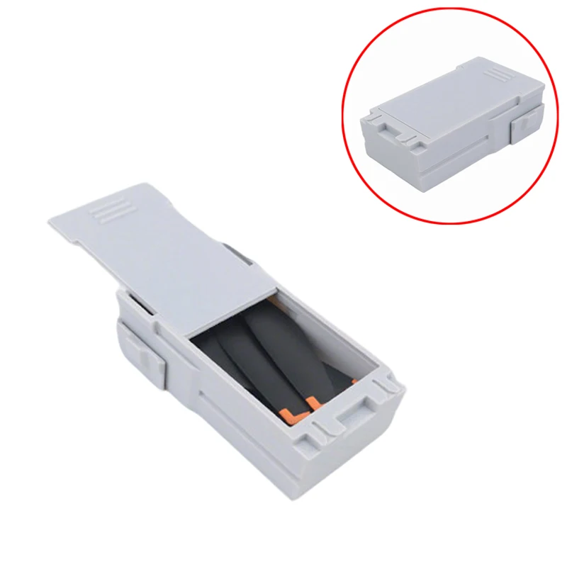 1PCS Battery-Shaped Propeller Blade Storage Case 3D Printing Sliding Cover Outdoor Protective Box for DJI Mini5 Pro RC Drone