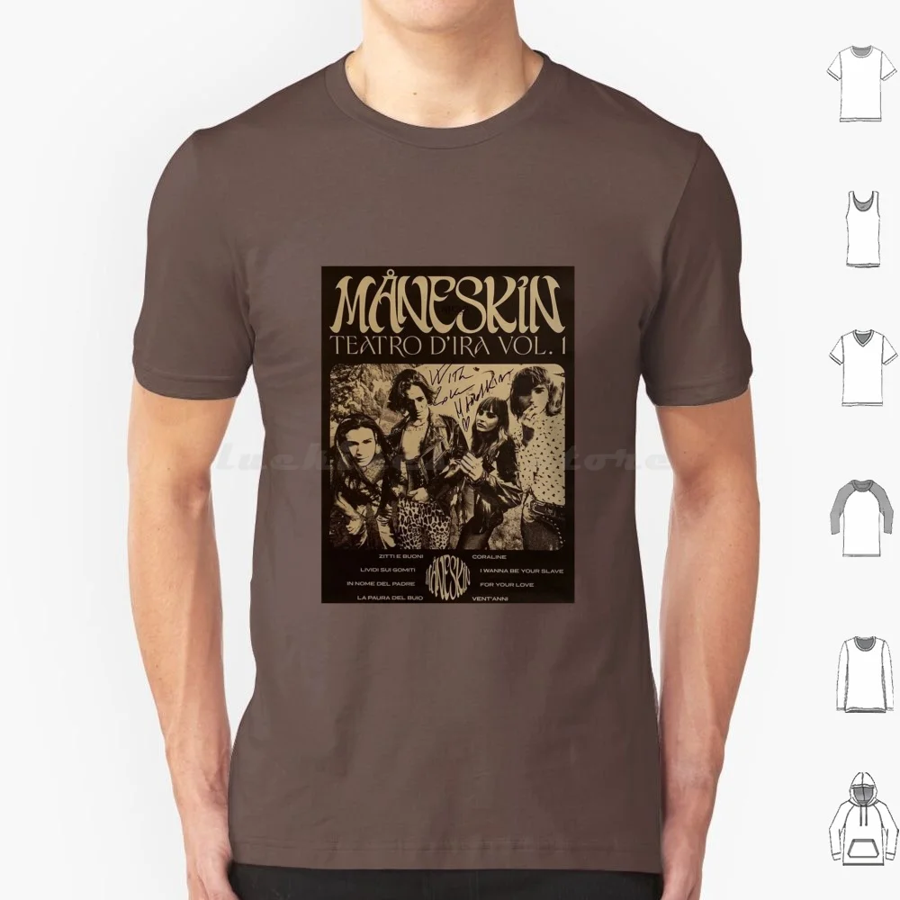 Maneskin T Shirt 6X…