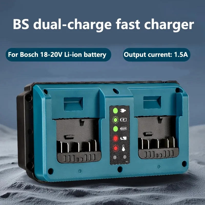 For BOSCH 18V Lithium-ion Battery Charger for Bosch Replacement Battery Charger adapter cordless tool Power Tool Accessories view 2