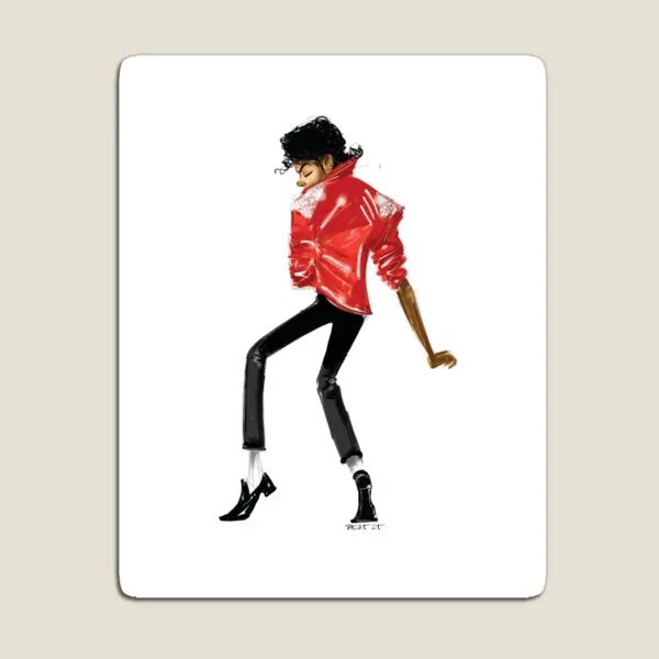 

Mj Thriller Magnet Cute Funny Children Magnetic Toy Stickers Kids Decor Colorful Refrigerator for Fridge Organizer Home Holder