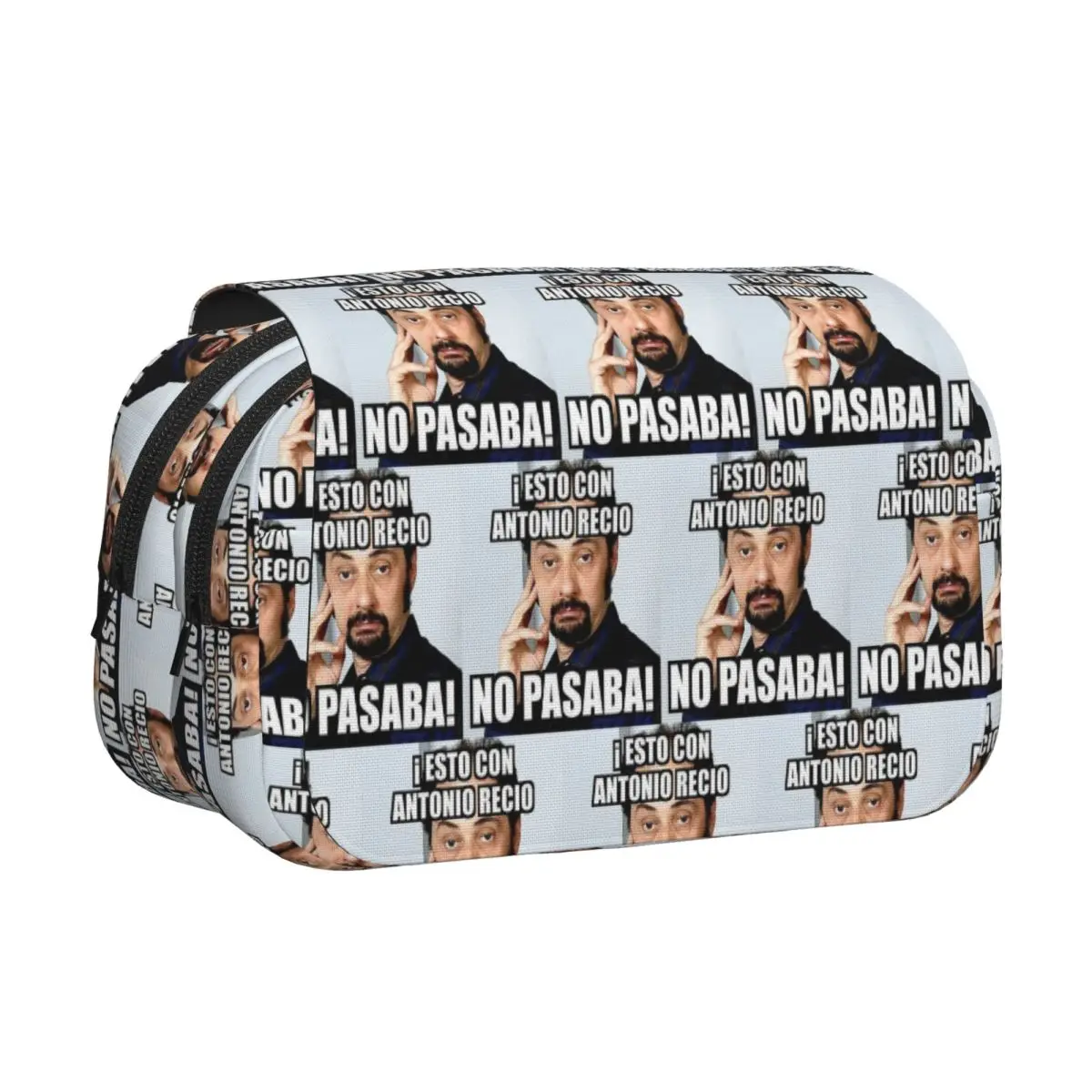 

Пенал-футляр для ручек и карандашей Antonio Recio, жесткий, кожаный, большой вместимости, для студентов, в подарок