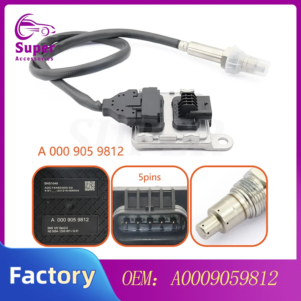 

A0009059812 A2C15463300-02 Original NEW Nitrogen Oxide Sensor NOx Sensor For Mercedes-Benz Sprinter 3-t 3 5-t 2018-2021 2.1L