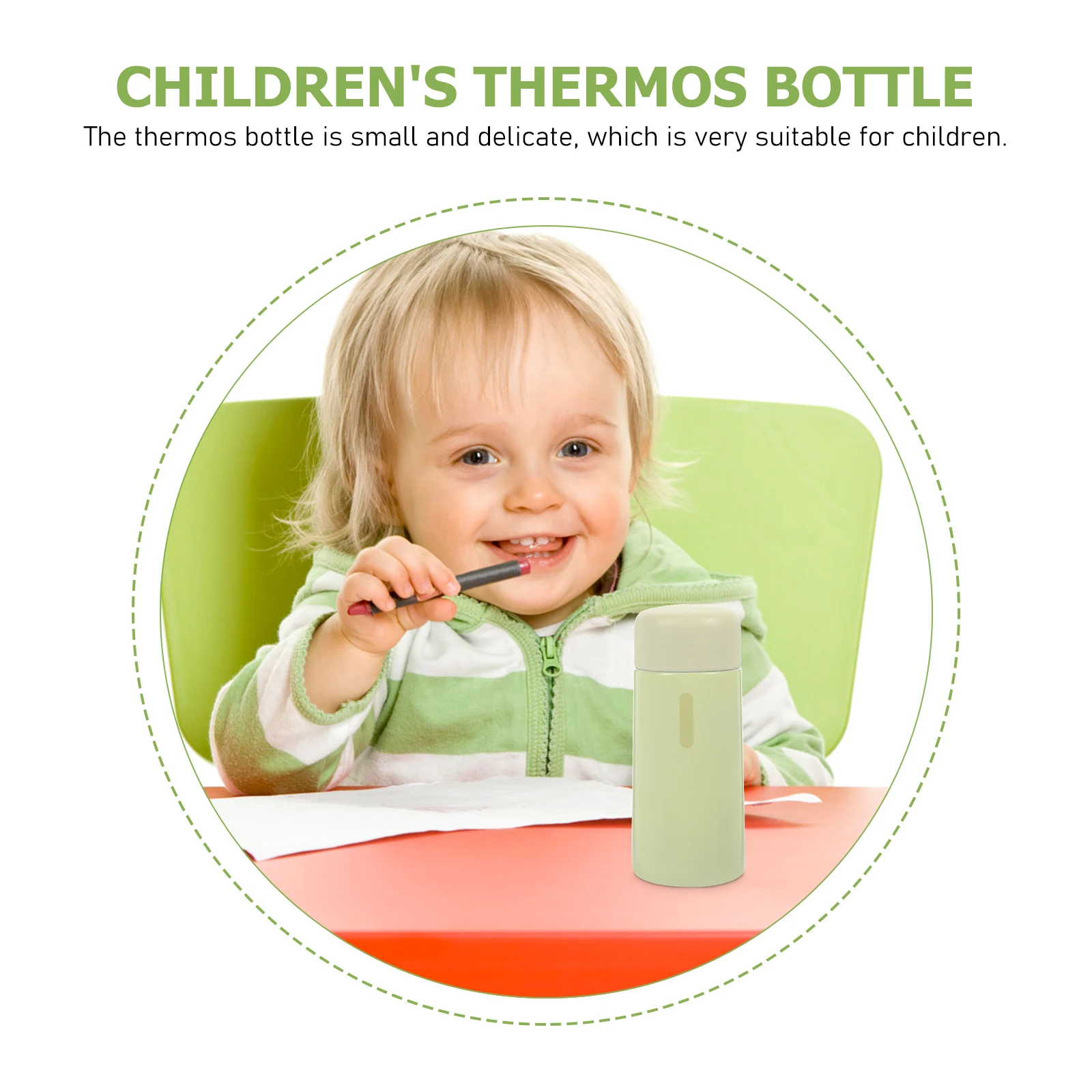 

Child Mini Mug Drinks Children Water Bottle Sports Stainless Steel Kids Spill Proof