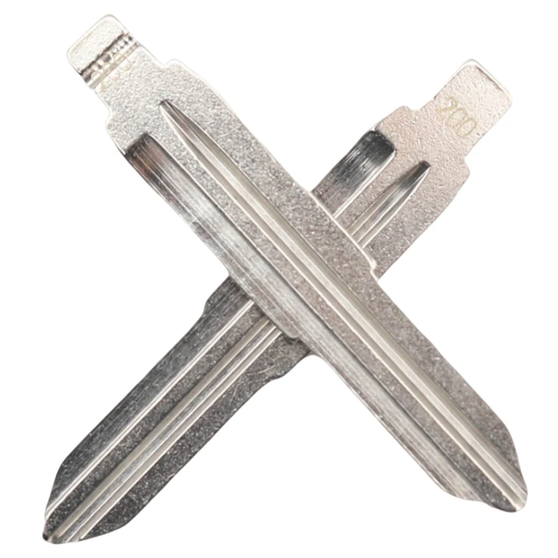 

OEM 50 шт. 200 # Металлический пустой необрезанный лезвие дистанционного ключа для Isuzu для Keydiy KD Xhorse VVDI JMD