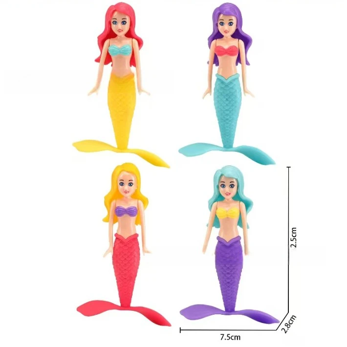 Jouet de piscine de sirène, coquille de princesse rotative amusante, flotteurs d'été, jouets d'eau de natation, coquille flottante magique, cadeaux, jouets de bain pour tout-petits