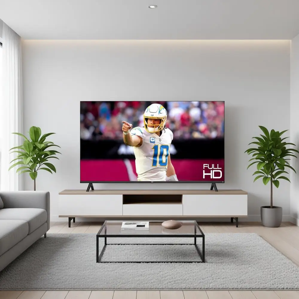 

40-дюймовый Smart LED-телевизор 1080p, модель 2023 года, с голосовым управлением и AirPlay, черный