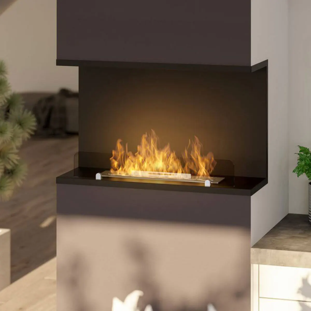 

Inno-living fire 48 inch fire place ethanol smart kamin