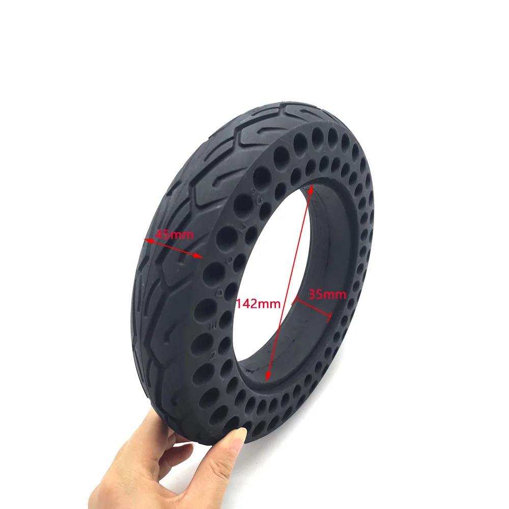 10x2 Explosion-Proof Solid Tire 10 inch Universal Wear-resisting Non-inflatable Honeycomb Solid Tyres Electric Scooter Wheel