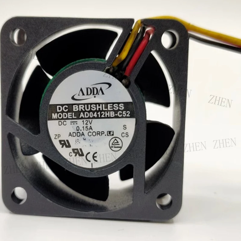 S New for ADDA AD0412HB-C52 12V 0.15A 3pin Cooling Fan#QW