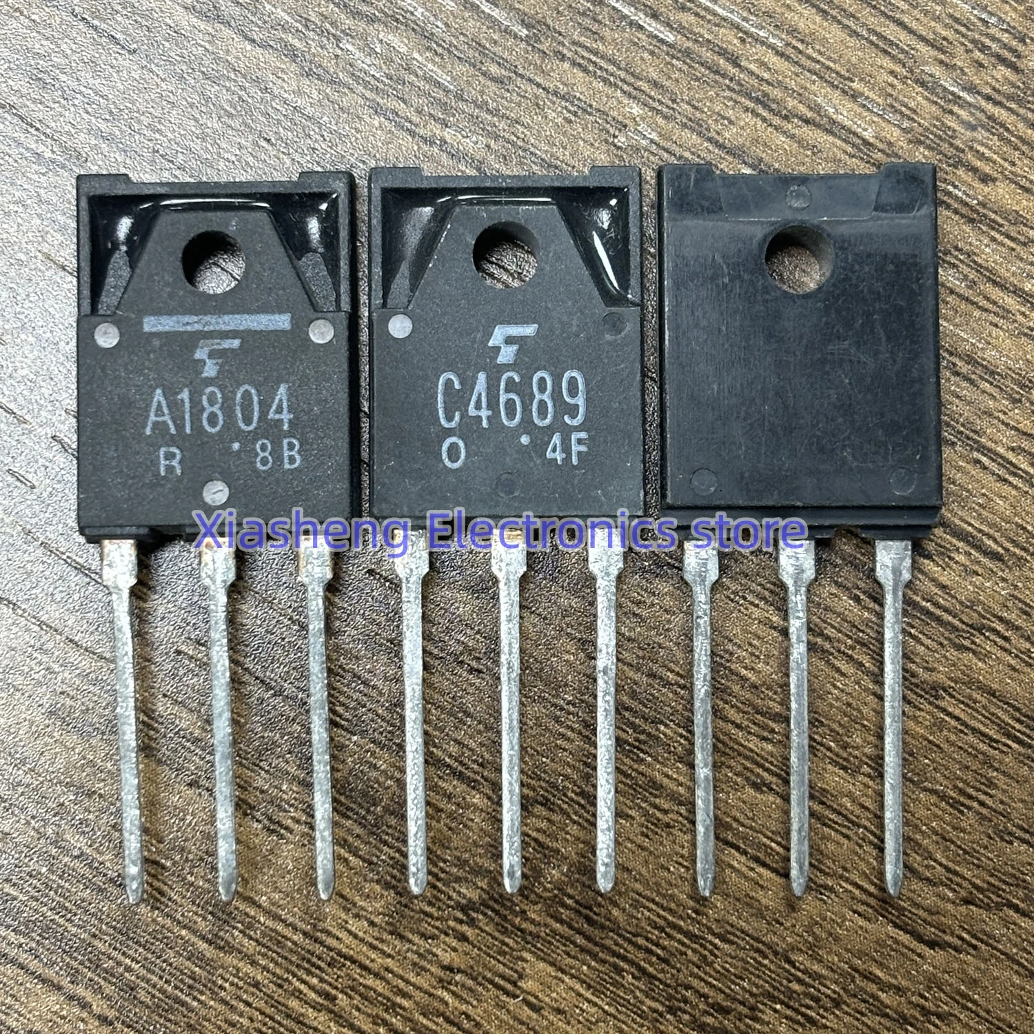 

New Original 2Pairs 2SC4689 C4689 + 2SA1804 A1804 TO-3PF Transistor In Stock Good Quality